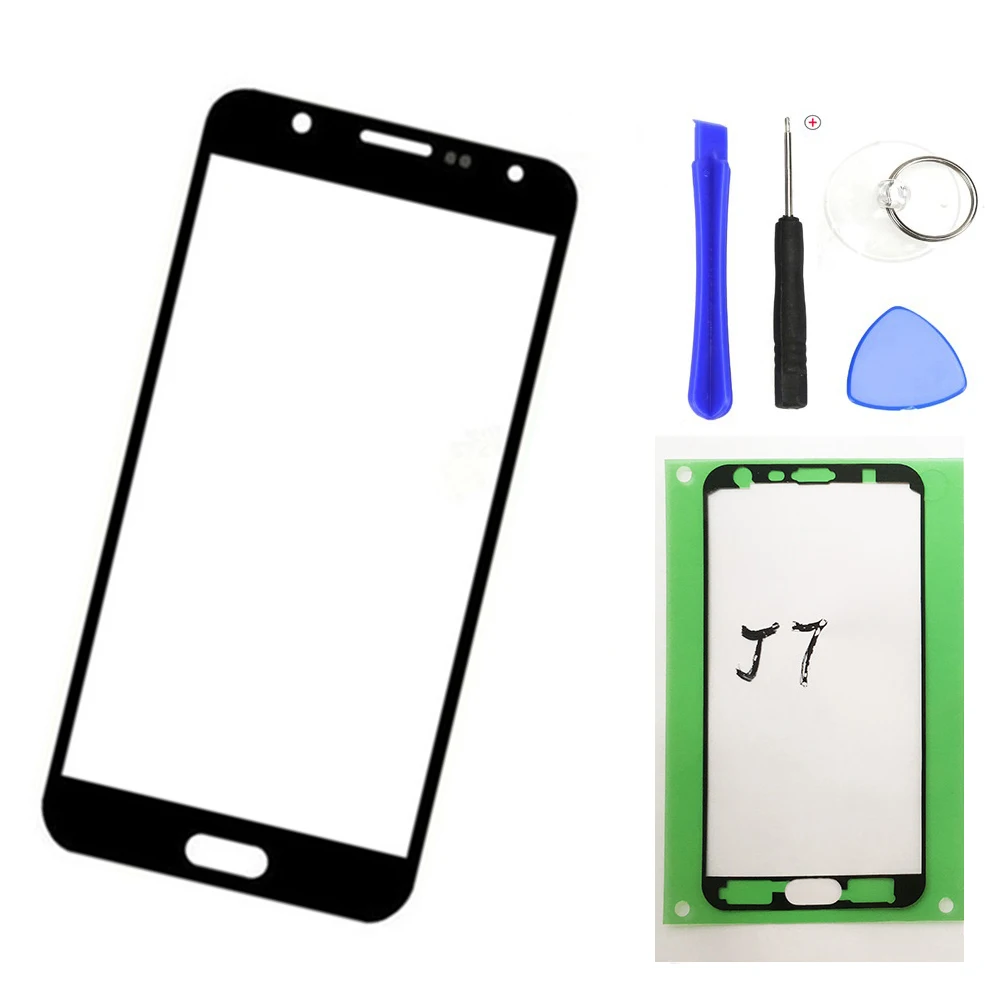 Replacement Outer Glass Lens For Samsung Galaxy J7 2015 J700 J700F LCD Touch Screen Front Glass Outer Panel + Adhesive tools
Replacement Outer Glass Lens For Samsung Galaxy J7 2015 J700 J700F LCD Touch Screen Front Glass Outer Panel + Adhesive tools