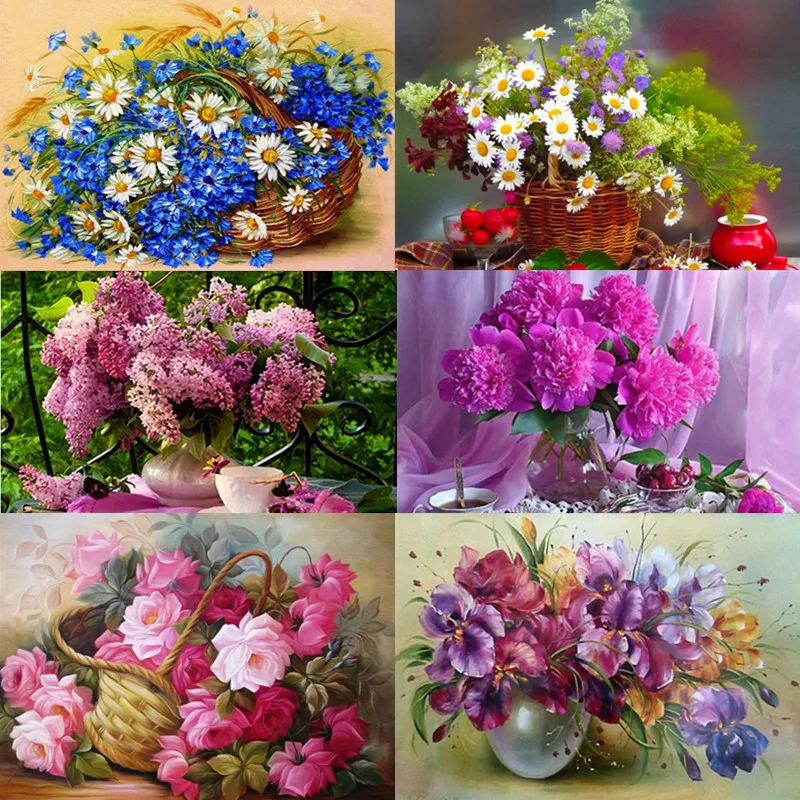 Diamond Embroidery Patterns Flower Arranging Round 5D DIY Diamond Painting Living Room Home Decor Needlework
Diamond Embroidery Patterns Flower Arranging Round 5D DIY Diamond Painting Living Room Home Decor Needlework