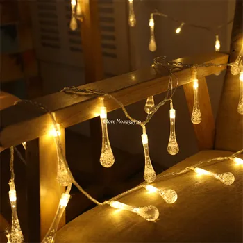 10M 80 LED Fairy String Lights Waterdrop Battery Operated Crystal Bubble Water Drop Ball Christmas Xmas Wedding Garden Decor 
10M 80 LED Fairy String Lights Waterdrop Battery Operated Crystal Bubble Water Drop Ball Christmas Xmas Wedding Garden Decor