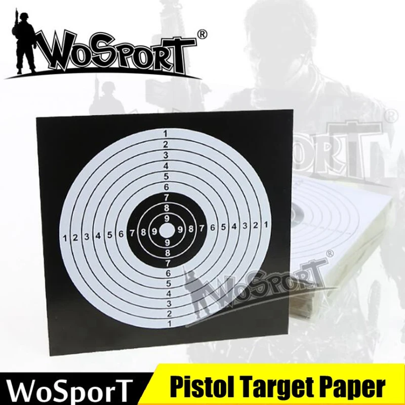 100 x 14cm PAPER Black & White Top Quality Air Rifle Pistol Shooting Targets Paintball Accessory
100 x 14cm PAPER Black & White Top Quality Air Rifle Pistol Shooting Targets Paintball Accessory