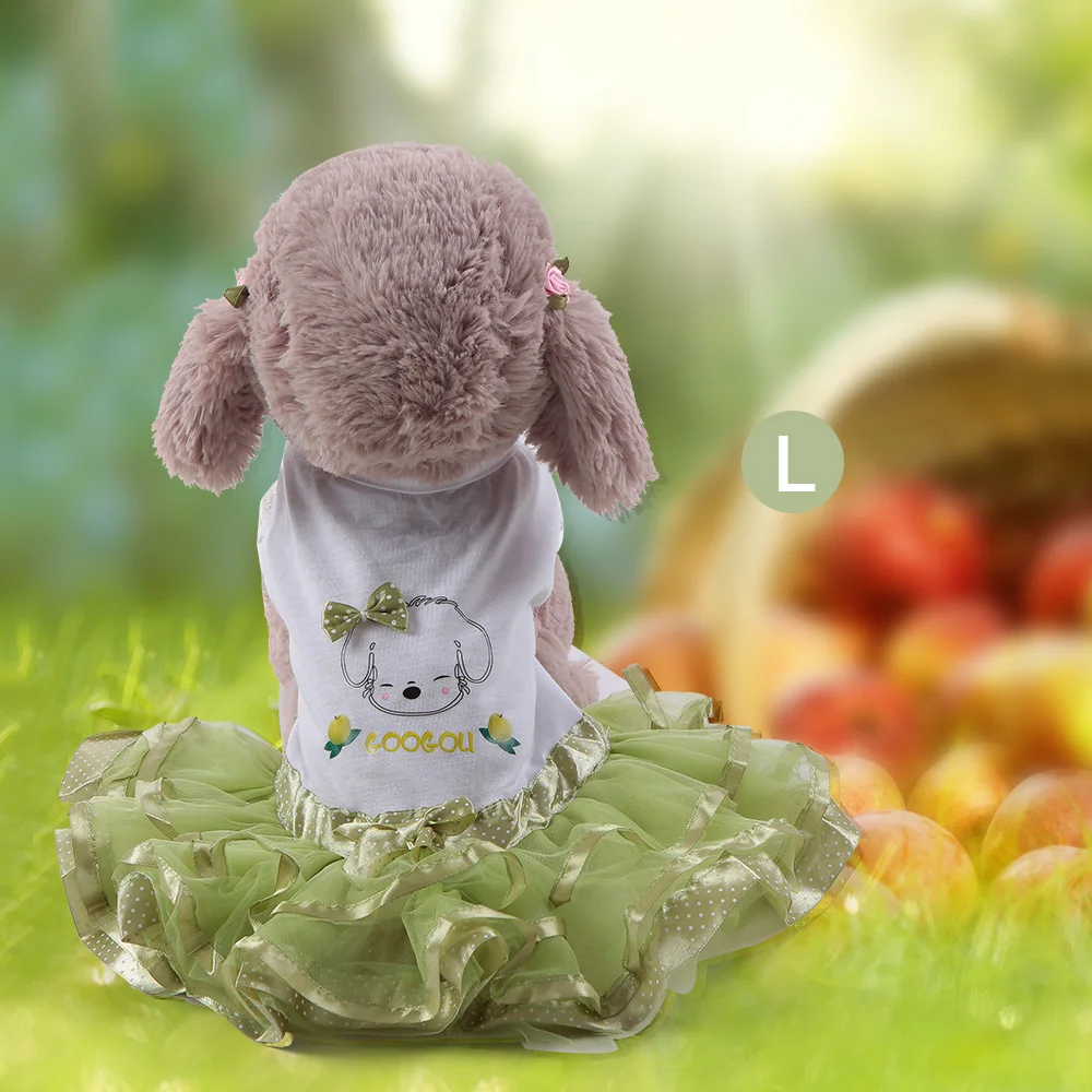 Dog Tutu Dress Mesh Skirt Pet Puppy Small Dog Lace Skirt Princess Tutu Dress Clothes Apparel Cute Costume Size S M L
Dog Tutu Dress Mesh Skirt Pet Puppy Small Dog Lace Skirt Princess Tutu Dress Clothes Apparel Cute Costume Size S M L