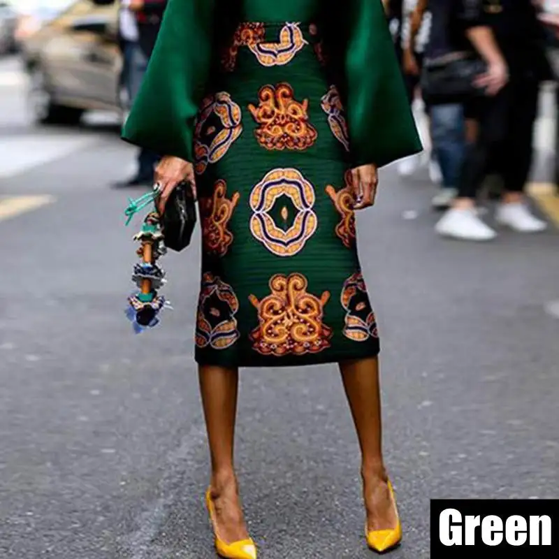 VONDA Women's Sexy Bodycon Elegant OL Office Ladies Floral Printed Midi Skirts 2019 Summer Skirt High Waist Casual Vestidos 5XL
VONDA Women's Sexy Bodycon Elegant OL Office Ladies Floral Printed Midi Skirts 2019 Summer Skirt High Waist Casual Vestidos 5XL