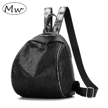New Fashion Sequin Backpack Women Casual Black Backpack with Paillettes for Teenage Gir Schoolbag Bagpack Mochila Rukzak 2019
New Fashion Sequin Backpack Women Casual Black Backpack with Paillettes for Teenage Gir Schoolbag Bagpack Mochila Rukzak 2019