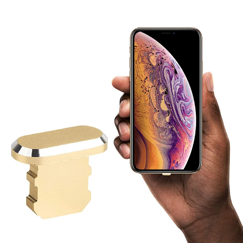 Metal Charger Port Anti Dust Plug For IPhone 5 5S 6 7 Plus 8 X XR XS Max 6S Cap Stopper Cover Phone Accessories Universal Plug
Metal Charger Port Anti Dust Plug For IPhone 5 5S 6 7 Plus 8 X XR XS Max 6S Cap Stopper Cover Phone Accessories Universal Plug