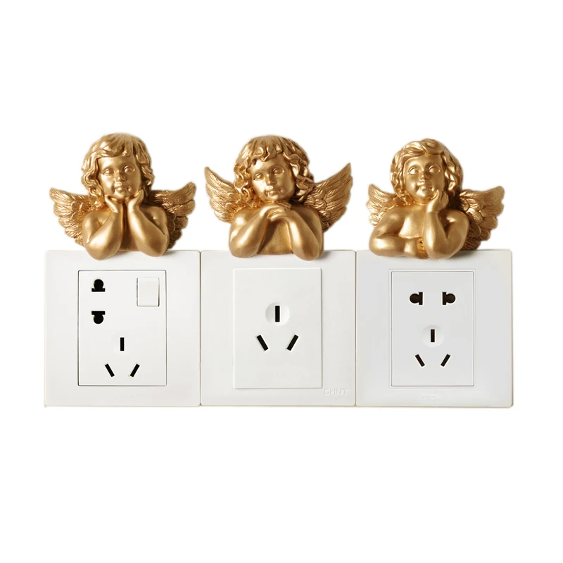 Switch Decorative Ornament Wedding Decorative Switch Stickers Stereoscopic Angel Socket Adornment 3d Cupid Sculpture Hanger 3pcs
Switch Decorative Ornament Wedding Decorative Switch Stickers Stereoscopic Angel Socket Adornment 3d Cupid Sculpture Hanger 3pcs
