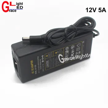 12V5A 12V 5A AC100V-240V 60W LED power adapter LED light Power Supply Adapter Transformer for Imax LED strip 5050 2835 real 5A
12V5A 12V 5A AC100V-240V 60W LED power adapter LED light Power Supply Adapter Transformer for Imax LED strip 5050 2835 real 5A