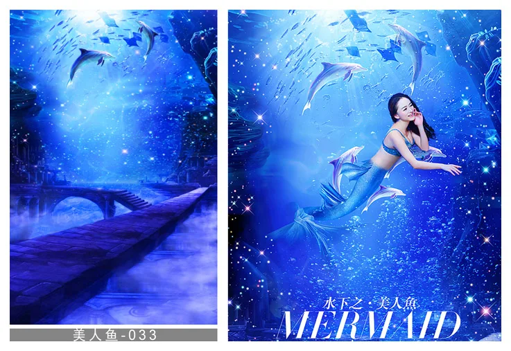 Deep Sea series wedding portrait photo backgrounds mermaid style photography backdrop for art photography studio props M-033
Deep Sea series wedding portrait photo backgrounds mermaid style photography backdrop for art photography studio props M-033