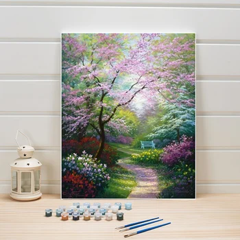 Park Scenery Picture Draw By Numbers Tree DIY Acrylic Paint Canvas Paintings Hand-painted Wall Arts For Living Room Adults 40×50
Park Scenery Picture Draw By Numbers Tree DIY Acrylic Paint Canvas Paintings Hand-painted Wall Arts For Living Room Adults 40×50