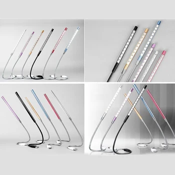 NEW Metal Material USB LED Light Lamp 10LEDs Flexible Book Reading Lights for Notebook Laptop PC Computer 6 Colors
NEW Metal Material USB LED Light Lamp 10LEDs Flexible Book Reading Lights for Notebook Laptop PC Computer 6 Colors