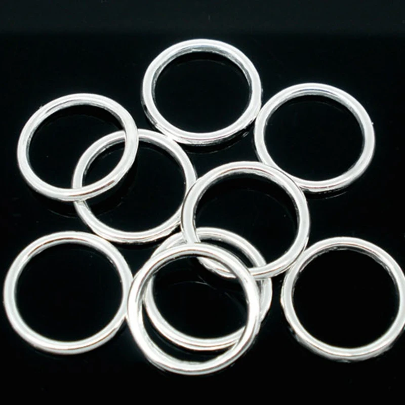 100PCs Silver Color Closed Jump Rings 12mm Split Round Closed Rings For Jewelry Making Necklace Bracelet DIY Craft Accessories
100PCs Silver Color Closed Jump Rings 12mm Split Round Closed Rings For Jewelry Making Necklace Bracelet DIY Craft Accessories