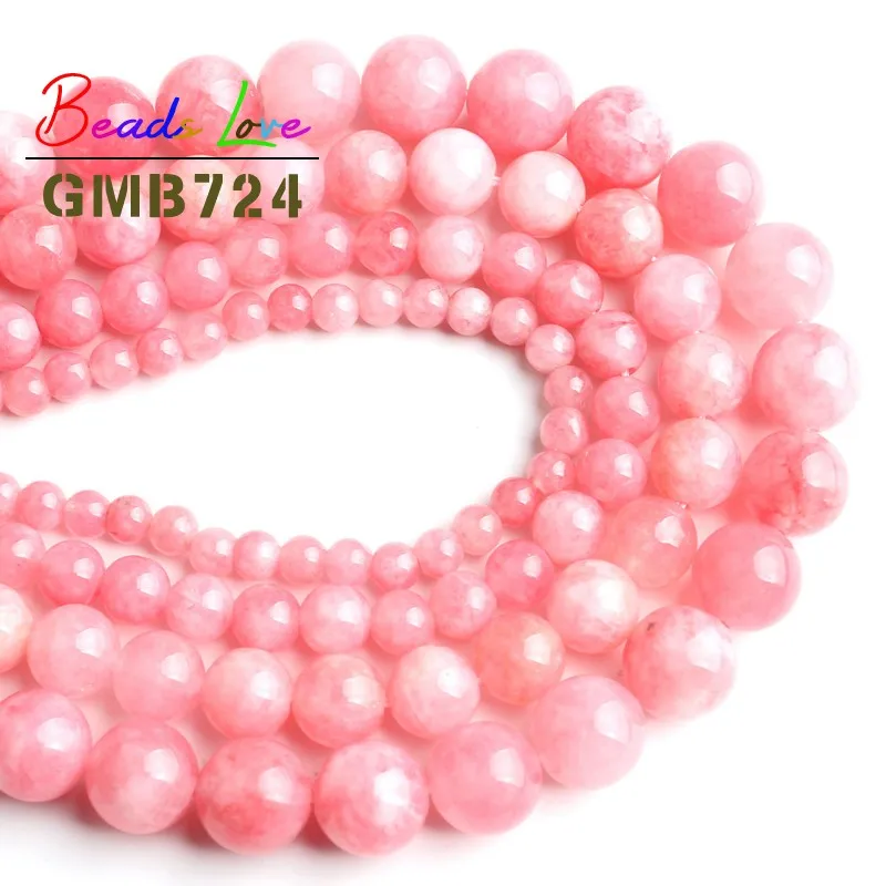 Wholesale Natural Pink Angelite Stone Round Beads For Jewelry Making DIY Bead Bracelet Necklace Jewellery 4 6 8 10mm 15 Inches
Wholesale Natural Pink Angelite Stone Round Beads For Jewelry Making DIY Bead Bracelet Necklace Jewellery 4 6 8 10mm 15 Inches