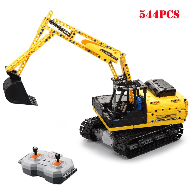 City Engineering Excavator RC Vehicles Remote Control Trucks Building Blocks Compatible Technic Enlighten Bricks Toys For Child
City Engineering Excavator RC Vehicles Remote Control Trucks Building Blocks Compatible Technic Enlighten Bricks Toys For Child