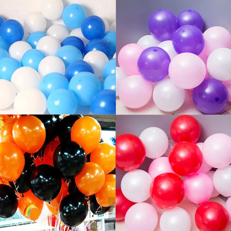 

Pink Balloons 10pcs 10 Inch Thick 2.2g Wedding Decorations Latex Balloon Happy Birthday Party Ballon Inflatable Helium Air Balls