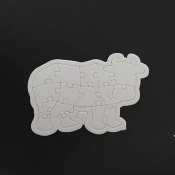 Free shipping DIY Blank Rhino Shape Paper jigsaw puzzle plane can be printed and painted with water splashed and pigments.
Free shipping DIY Blank Rhino Shape Paper jigsaw puzzle plane can be printed and painted with water splashed and pigments.