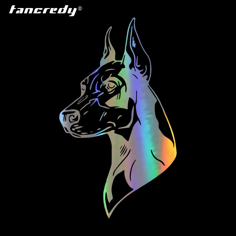 Tancredy 12.7*21.8CM Doberman Pinscher Dog Car Stickers Funny Bumper Sticker Auto Vinyl Sticker Car Styling and Decals Car Decor
Tancredy 12.7*21.8CM Doberman Pinscher Dog Car Stickers Funny Bumper Sticker Auto Vinyl Sticker Car Styling and Decals Car Decor