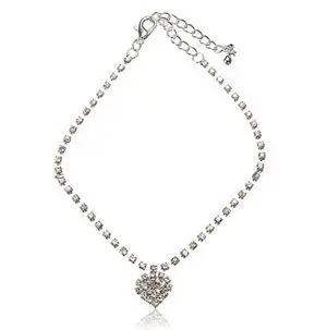 1PC New Arrival Fashion Women Lady Crystal Rhinestone Love Heart Anklet Ankle Chain Jewelry For Sale
1PC New Arrival Fashion Women Lady Crystal Rhinestone Love Heart Anklet Ankle Chain Jewelry For Sale