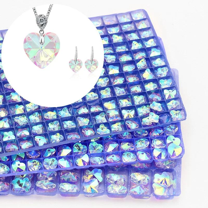 Top quality 8/10/14mm 20pcs/pack love heart charms crystal AB glass beads crystal beads gems for Jewelry making Necklace Earring
Top quality 8/10/14mm 20pcs/pack love heart charms crystal AB glass beads crystal beads gems for Jewelry making Necklace Earring