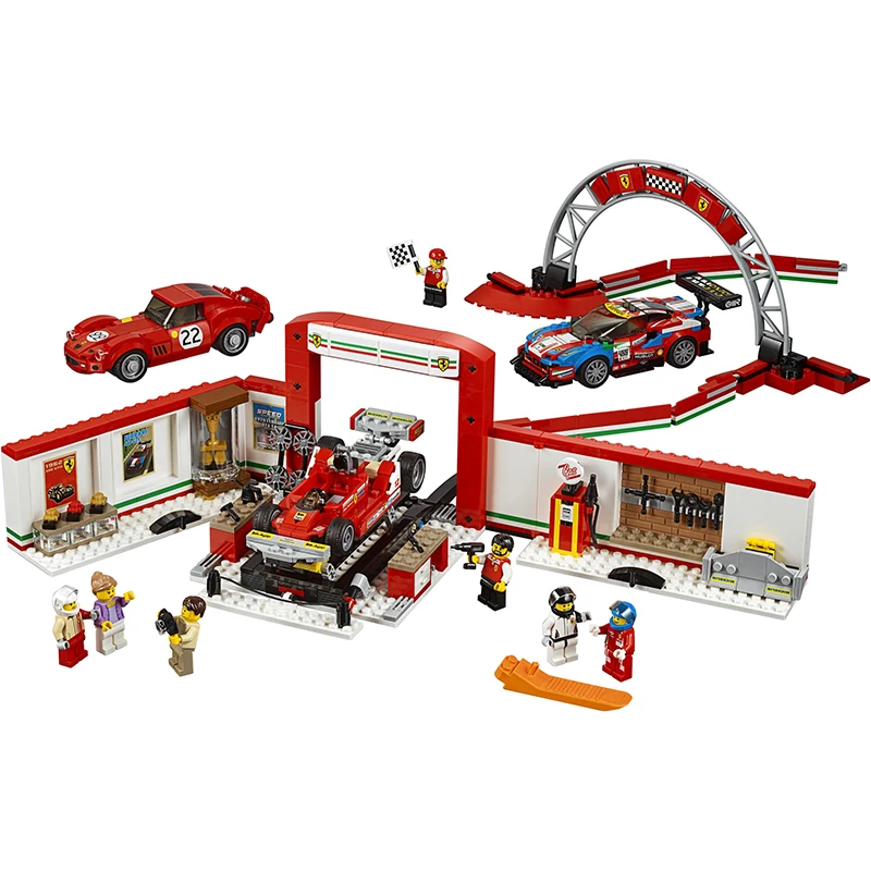 Technic Speed Champions Building Blocks Ferrari Ultimate Garage Model Bricks Toys Compatible legoed 75889 28019
Technic Speed Champions Building Blocks Ferrari Ultimate Garage Model Bricks Toys Compatible legoed 75889 28019