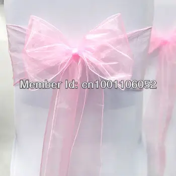 Free Shipping--25pcs Pale Pink 8" (20cm) W x 108" (275cm) L Sheer Organza Sashes Wedding Party Banquet Chair Organza Sash Bow
Free Shipping--25pcs Pale Pink 8" (20cm) W x 108" (275cm) L Sheer Organza Sashes Wedding Party Banquet Chair Organza Sash Bow