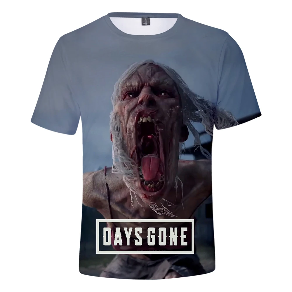 Hot Game days gone 3D Men tshirt Summer Short sleeve Tops Breathable Boy/Girl days gone Tshirt Fashion Tees
Hot Game days gone 3D Men tshirt Summer Short sleeve Tops Breathable Boy/Girl days gone Tshirt Fashion Tees