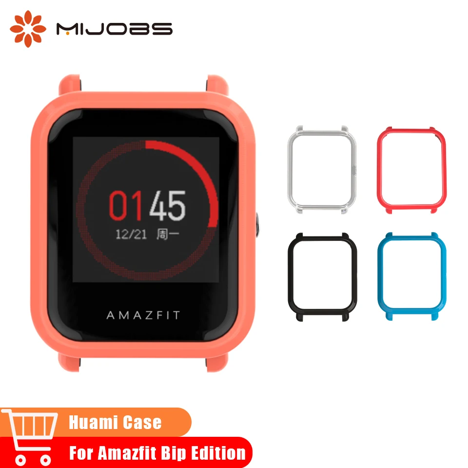 Mijobs Case Cover for Xiaomi Huami Amazfit Bip BIT Band Bracelet Smart Watch Accessories Frame PC Protector Silicone Wrist Strap
Mijobs Case Cover for Xiaomi Huami Amazfit Bip BIT Band Bracelet Smart Watch Accessories Frame PC Protector Silicone Wrist Strap