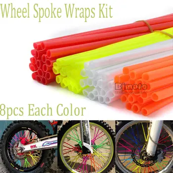 BJGLOBAL 240mm 72PCS Wheel RIM COVERS Spoke Wraps PVC Universal for Honda Yamaha KTM Kawasaki BMW SUZUKI Motorcycle Dirt Bike
BJGLOBAL 240mm 72PCS Wheel RIM COVERS Spoke Wraps PVC Universal for Honda Yamaha KTM Kawasaki BMW SUZUKI Motorcycle Dirt Bike