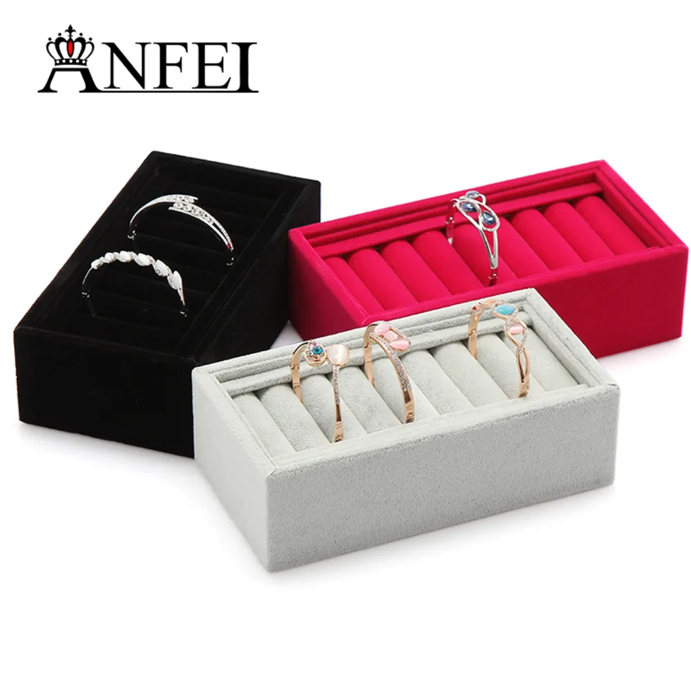 ANFEI Wholesale 6 Style Bracelet Display Cases Stud Bracelet Box Jewelry Organizer Box For Jewelry Jewelry Boxes And Packaging
ANFEI Wholesale 6 Style Bracelet Display Cases Stud Bracelet Box Jewelry Organizer Box For Jewelry Jewelry Boxes And Packaging