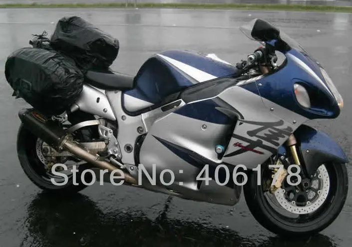GSXR1300 99-07 For GSXR 1300 Hayabusa 1999-2007 Blue and Silver Gray Motorcycle Fairing (Injection molding)
GSXR1300 99-07 For GSXR 1300 Hayabusa 1999-2007 Blue and Silver Gray Motorcycle Fairing (Injection molding)