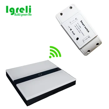 Igreli Touch Screen Light Remote Control Stick Switch Wireless RF433 Relay Receiver Power AC90v-250v 5A Transmitter Controller
Igreli Touch Screen Light Remote Control Stick Switch Wireless RF433 Relay Receiver Power AC90v-250v 5A Transmitter Controller