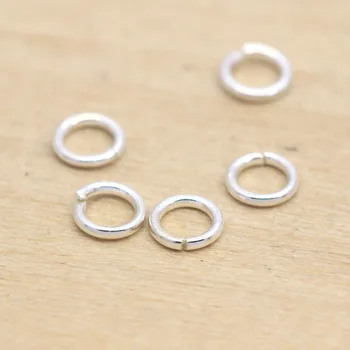 10pcs/lot 100% 925 Sterling Silver Jump Rings 4mm 5mm 6mm High Quality Split Rings Connectors DIY Jewelry Making Accessories
10pcs/lot 100% 925 Sterling Silver Jump Rings 4mm 5mm 6mm High Quality Split Rings Connectors DIY Jewelry Making Accessories