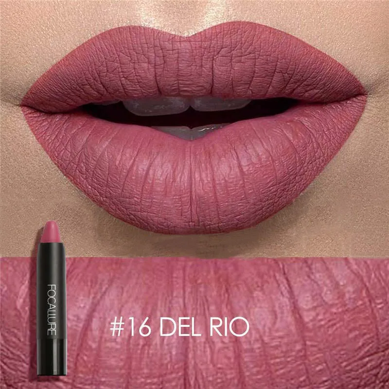 Hot Focallure Women Matte Lipstick Pen Waterproof Long-lasting Cosmetic Nude Lady Lips Makeup Lipsticks SJ66
Hot Focallure Women Matte Lipstick Pen Waterproof Long-lasting Cosmetic Nude Lady Lips Makeup Lipsticks SJ66
