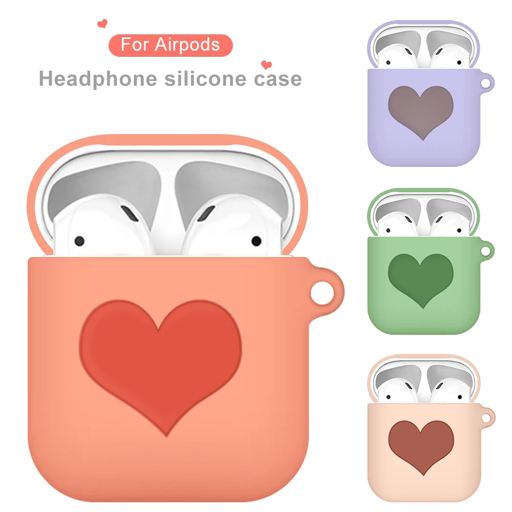 Lovely Wireless Bluetooth Headset Cover For Apple Airpods 1 Cute Love Heart Pattern Earphone Bag Box for Airpods Accessories
Lovely Wireless Bluetooth Headset Cover For Apple Airpods 1 Cute Love Heart Pattern Earphone Bag Box for Airpods Accessories