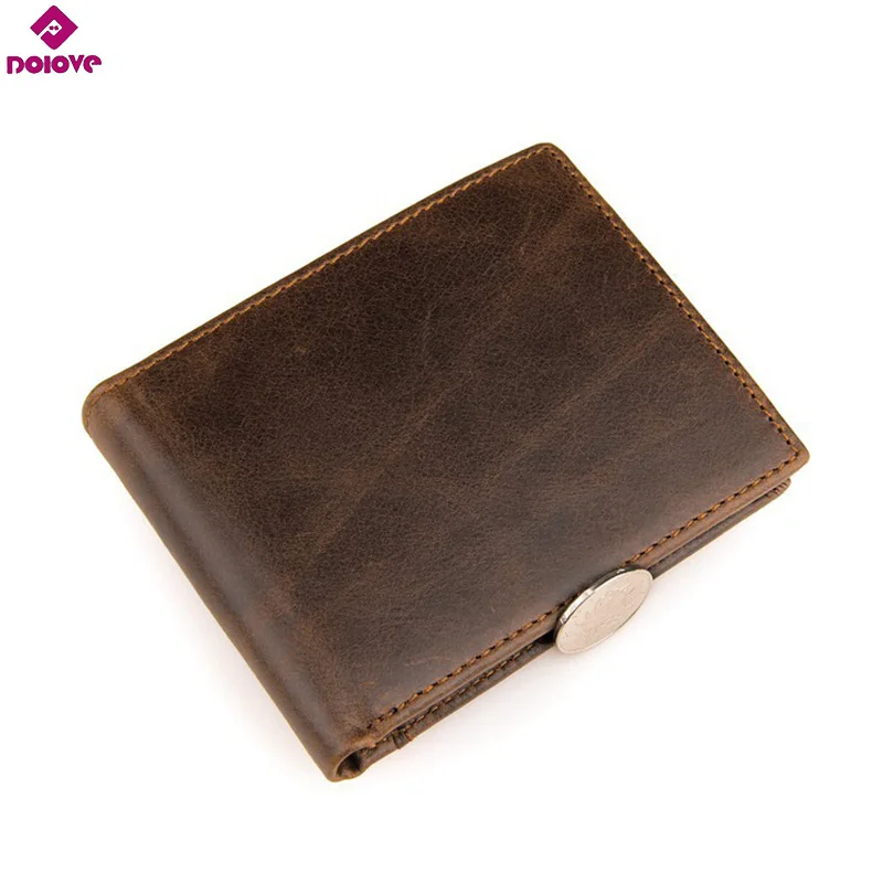 DOLOVE New arrival genuine leather men wallets Retro High-quality Multi card short wallet Men's Cow Leather Card Holder D-7506
DOLOVE New arrival genuine leather men wallets Retro High-quality Multi card short wallet Men's Cow Leather Card Holder D-7506