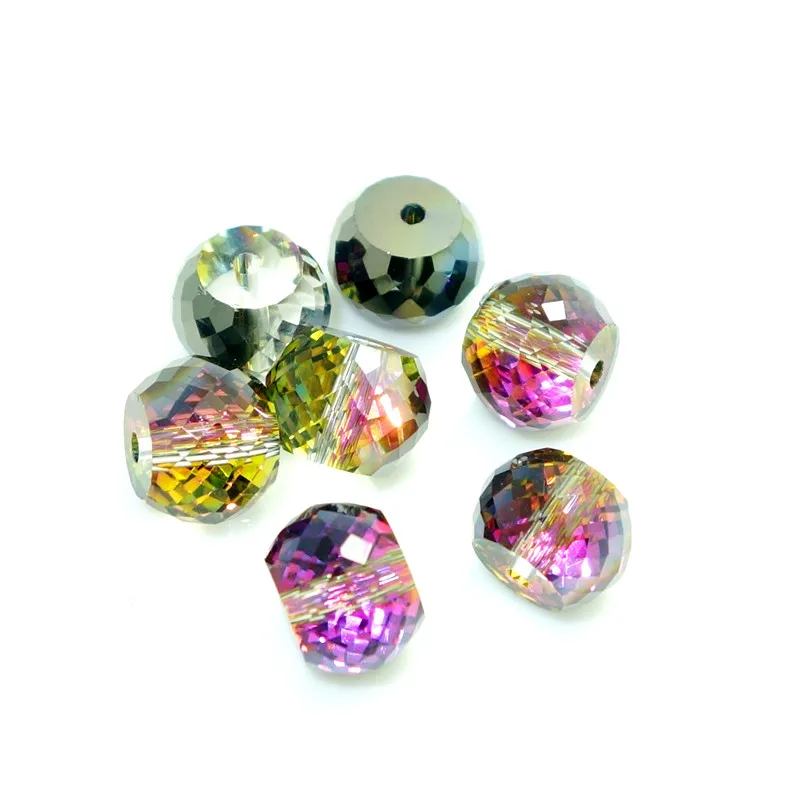 Fashion 10PCS Fiber black multicolored Faceted Alien CRYSTAL glass Loose Spacer beads 12mm
Fashion 10PCS Fiber black multicolored Faceted Alien CRYSTAL glass Loose Spacer beads 12mm