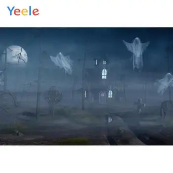 Yeele Halloween Night Moon Forest Castle Tomb Ghost Photography Backgrounds Customized Photographic Backdrops for Photo Studio
Yeele Halloween Night Moon Forest Castle Tomb Ghost Photography Backgrounds Customized Photographic Backdrops for Photo Studio