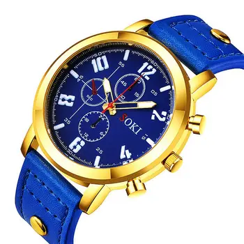 2019 Original Brand Fashion Men's Watch Quartz Watch Men Waterproof Wrist watch Leather Military Gold Clock relogio masculino G
2019 Original Brand Fashion Men's Watch Quartz Watch Men Waterproof Wrist watch Leather Military Gold Clock relogio masculino G