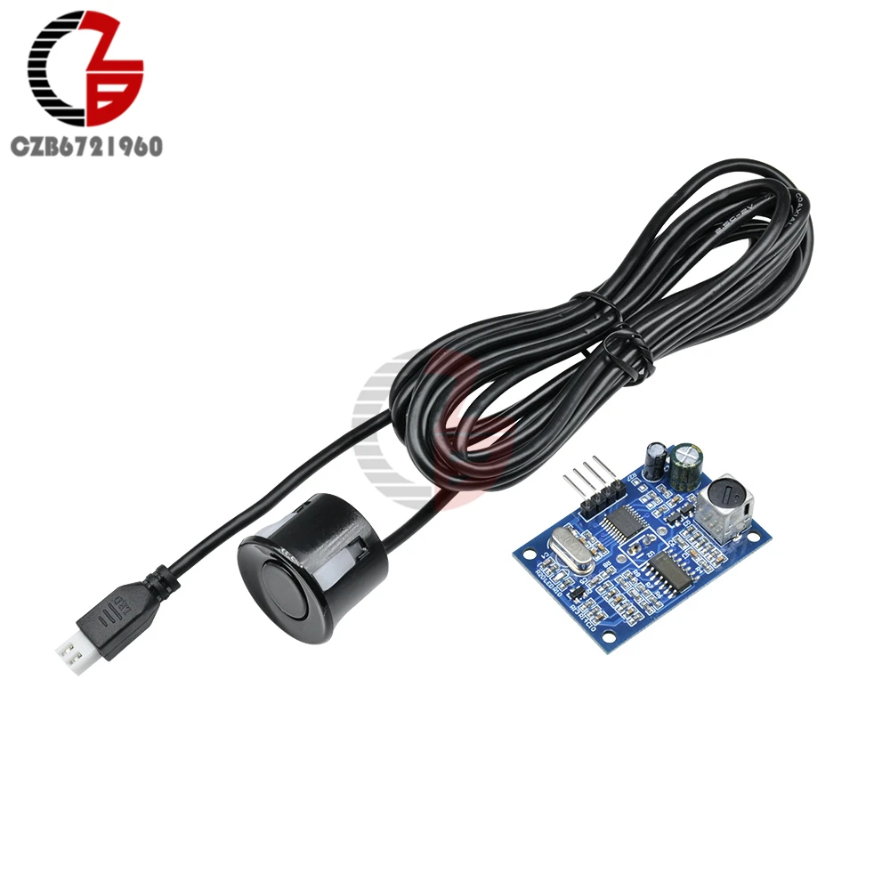 4.5M 40KHz Ultrasonic Wave Range Module DC 5V Waterproof Untrasonic Distance Measuring Transducer Sensor Module for Arduino
4.5M 40KHz Ultrasonic Wave Range Module DC 5V Waterproof Untrasonic Distance Measuring Transducer Sensor Module for Arduino