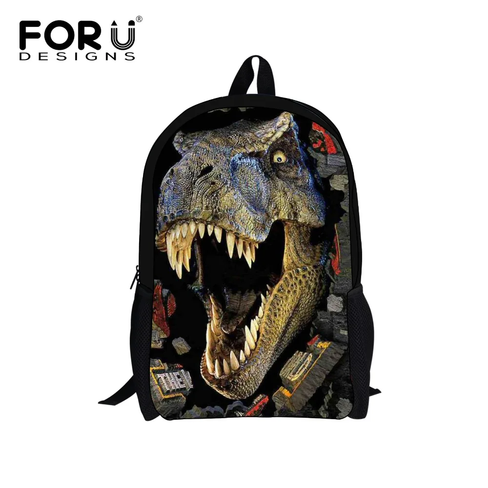FORUDESIGNS Cool Dinosaur Backpack 3D Animals School Bags for Teenagers Boy Travel Bag Children Bagpack Rucksack Kids Mochila
FORUDESIGNS Cool Dinosaur Backpack 3D Animals School Bags for Teenagers Boy Travel Bag Children Bagpack Rucksack Kids Mochila