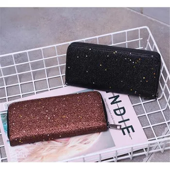 Long Wallets Purse Clutch Bag Women Card Holder Bling Sequins Wallets Fashion Women Money Bag Zipper Glitter Party Wallet Purses 
Long Wallets Purse Clutch Bag Women Card Holder Bling Sequins Wallets Fashion Women Money Bag Zipper Glitter Party Wallet Purses