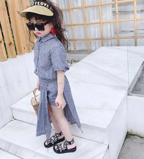 7bao Summer Girl Suit Korean Chequered Blouse, Short Pants and Half-length SkirtY13
7bao Summer Girl Suit Korean Chequered Blouse, Short Pants and Half-length SkirtY13