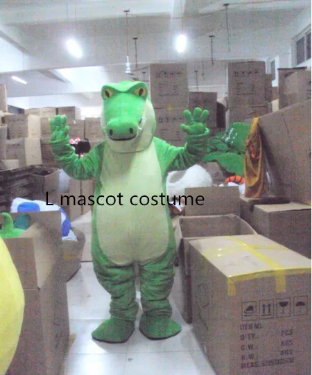 Hot Sale Crocodile Alligator Plush Mascot Costume Adult Size Fancy Dress Suit Free Shipping
Hot Sale Crocodile Alligator Plush Mascot Costume Adult Size Fancy Dress Suit Free Shipping