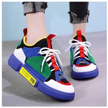 SWYIVY Casual Shoes Women Sneaker 2019 Thick Bottom Ladies Shoes Breathable Chunky Sneakers Platform Woman Sneakers For Women
SWYIVY Casual Shoes Women Sneaker 2019 Thick Bottom Ladies Shoes Breathable Chunky Sneakers Platform Woman Sneakers For Women