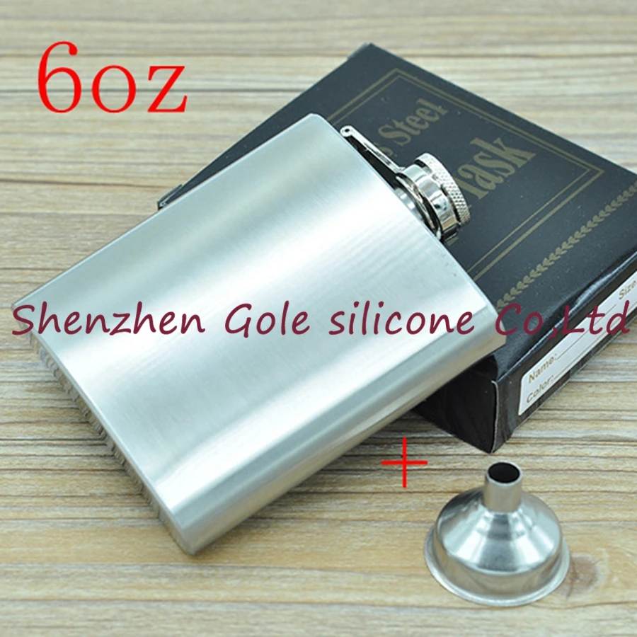 Wholesale 150pcs/lot Mini Portable 6oz Stainless Steel Hip Flask Liquor Whisky Alcohol Cap + Funnel Drinkware Hot Sale Gift
Wholesale 150pcs/lot Mini Portable 6oz Stainless Steel Hip Flask Liquor Whisky Alcohol Cap + Funnel Drinkware Hot Sale Gift
