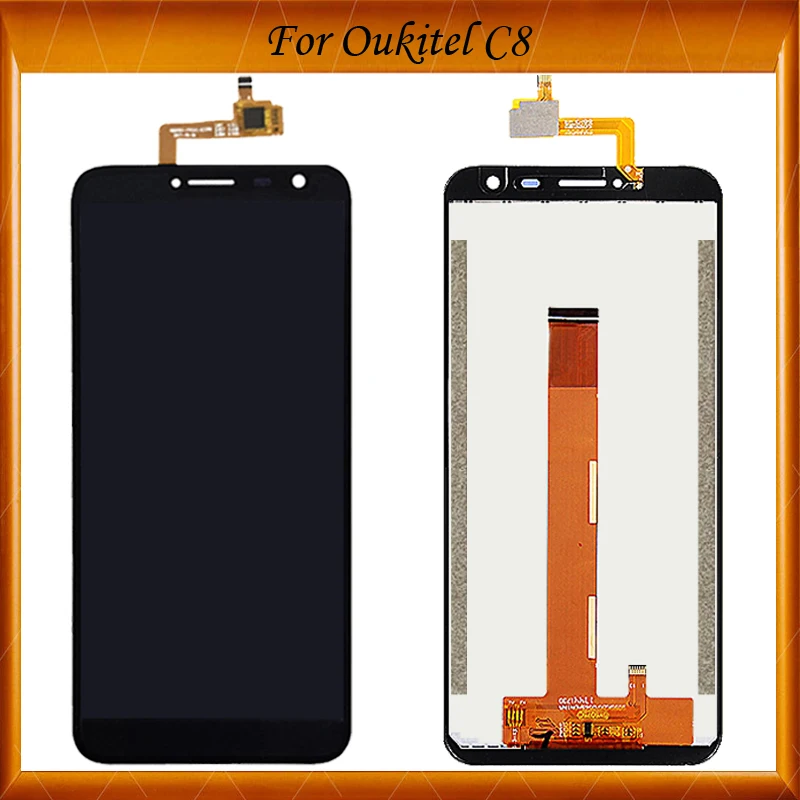 5.5" Black 1280*640 LCD For Oukitel C8 LCD Display+Touch Screen Screen Digitizer Assembly Repair Parts For Oukitel C8 Phone 4G
5.5" Black 1280*640 LCD For Oukitel C8 LCD Display+Touch Screen Screen Digitizer Assembly Repair Parts For Oukitel C8 Phone 4G