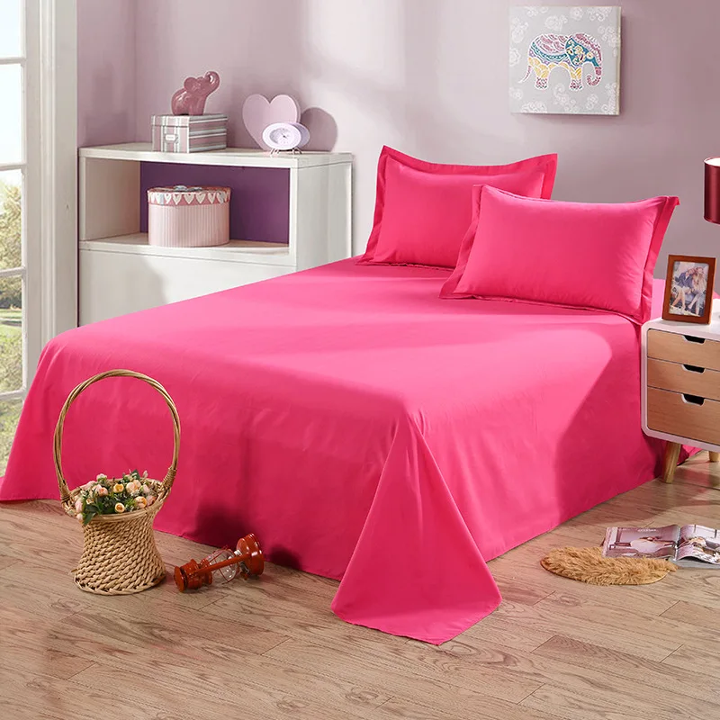 1 Piece Rose Color 100% Polyester Flat Sheet For Children Adults Bedroom Use Flat Bed Sheets (No Pillowcase) XF338-8
1 Piece Rose Color 100% Polyester Flat Sheet For Children Adults Bedroom Use Flat Bed Sheets (No Pillowcase) XF338-8