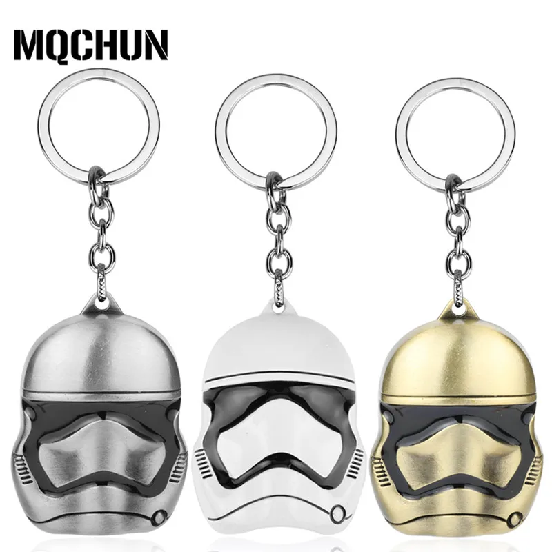 Star Wars BB-8 Darth Vader inspired minifigure keyring keychain gift