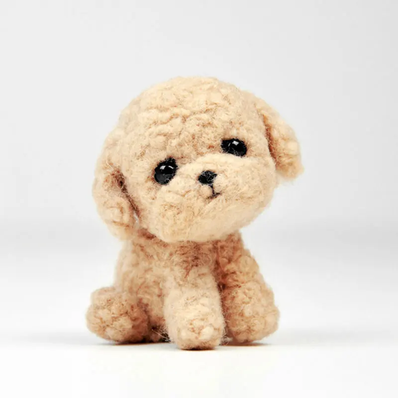 Felt Craft Non Finished Dog Felting Poked Free Shipping Handcraft Wool Felt Poked Set DIY Teddy Felt for Needle Material Bag
Felt Craft Non Finished Dog Felting Poked Free Shipping Handcraft Wool Felt Poked Set DIY Teddy Felt for Needle Material Bag