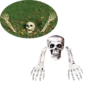 Hot sale 3 Piece Halloween Horror Buried Alive Skeleton Skull Garden Yard Lawn Decoration Halloween Decorations
Hot sale 3 Piece Halloween Horror Buried Alive Skeleton Skull Garden Yard Lawn Decoration Halloween Decorations