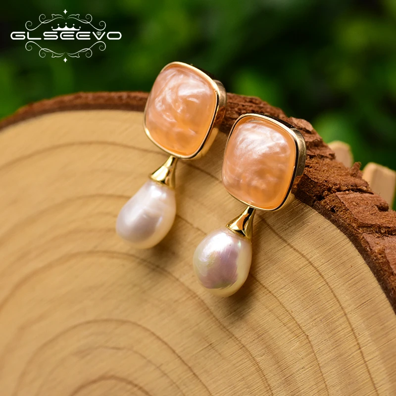 XlentAg Baroque Pearl Orange Colored Glass Stud Earrings For Women Dual Use Earrings Jewelry Brincos Para As Mulheres GE0767B
XlentAg Baroque Pearl Orange Colored Glass Stud Earrings For Women Dual Use Earrings Jewelry Brincos Para As Mulheres GE0767B