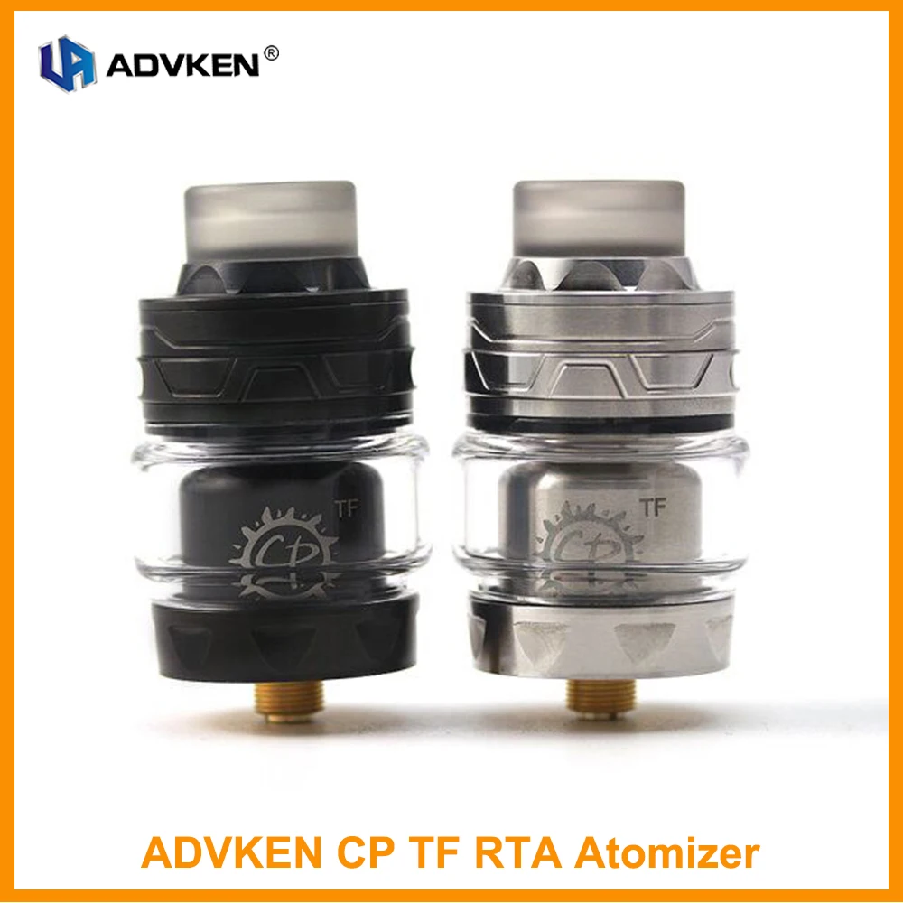 Original Advken CP TF RTA Atomizer 0.3ohm Ni80 Coil 3ml/4ml Capacity 510 Thread Electronic Cigarette
Original Advken CP TF RTA Atomizer 0.3ohm Ni80 Coil 3ml/4ml Capacity 510 Thread Electronic Cigarette